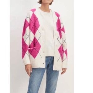 Everlane The SuperFuzz Alpaca Cardigan S $248 (Oversized)